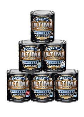 Hammerite ULTIMA Metallschutz Lack 750 ml Glanz / Matt Rostschutz alle Farben