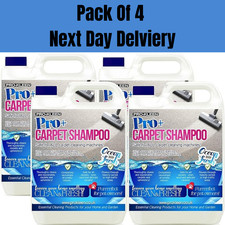 Carpet Shampoo Cleaner Solution Pet Odour Deodoriser Upholstery Ocean Vax 4x5L 3.25 per litre