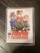 Rare Target iactivecard DVD game-card for Alvin and The Chipmunks