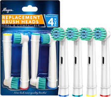 Replacement Brush Heads Compatible with Oral B- Sensitive Gum Care Electric Toot