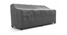 KHOMO GEAR 58 in. W x 32.5 in. H x 31 in. D Small Gray Outdoor Sofa Patio Cover