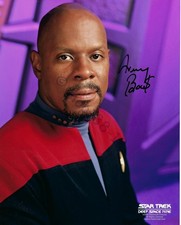 Original Autogramm * Star Trek TNG * Avery Brooks als Benjamin Lafayette Sisko