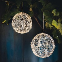 Led Kugel Leuchtdeko Innen & AußEn 2Er Set, Outdoor Garten Weihnachts Deko Licht