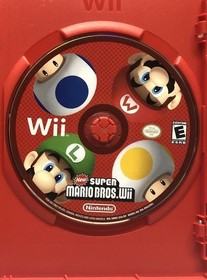 New Super Mario Bros Wii (Nintendo Wii) Clean & Tested Working - Free Shipping