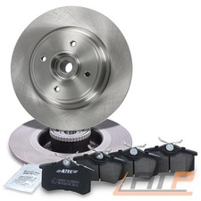 2x BREMSSCHEIBE + SATZ BREMSBELÄGE HINTEN FÜR RENAULT SCENIC 1 BJ 99-03