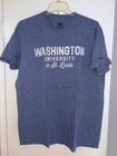 Men’s MV Sport Washington University Heather Blue Short Sleeve Shirt (Large) — photo 1