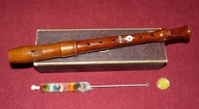 Johann ADLER Sopran-Blockflöte mit KLAPPE, d...