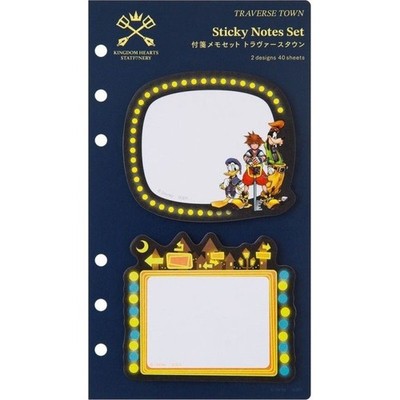 Kink Time Hearts Stationery Sticky Note Memo Set Trowers Town GOODS Square Enix