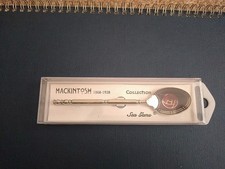 Macintosh 1868-1928 sea gems collection teaspoon purple/pink/silver design boxed