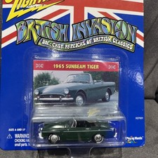 JOHNNY LIGHTNING BRITISH INVASION 1965 SUNBEAM TIGER. Factory mistake rare 