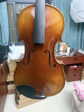 High Level 16 inch Handmade Viola Nice Flamed with Case Bow DDP to USA 