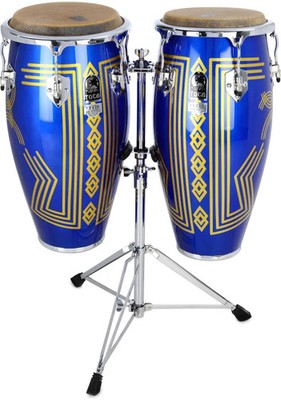 Toca Percussion Elite Pro Quinto/Conga Set - Blue Impala