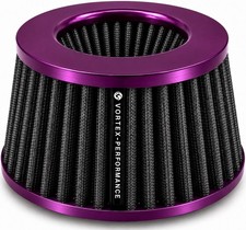 Cone Air Filter Shorty Pro 4 Inch Inlet Purple Air Intake