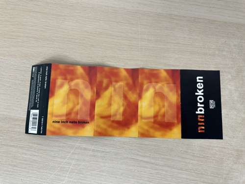 NINE INCH NAILS Broken CASSETTE TAPE EP Interscope/Nothing/TVT 1992 INDUSTRIAL - Picture 4 of 5