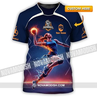 Unisex Shirt - Custom Handball 3D Shirt V555