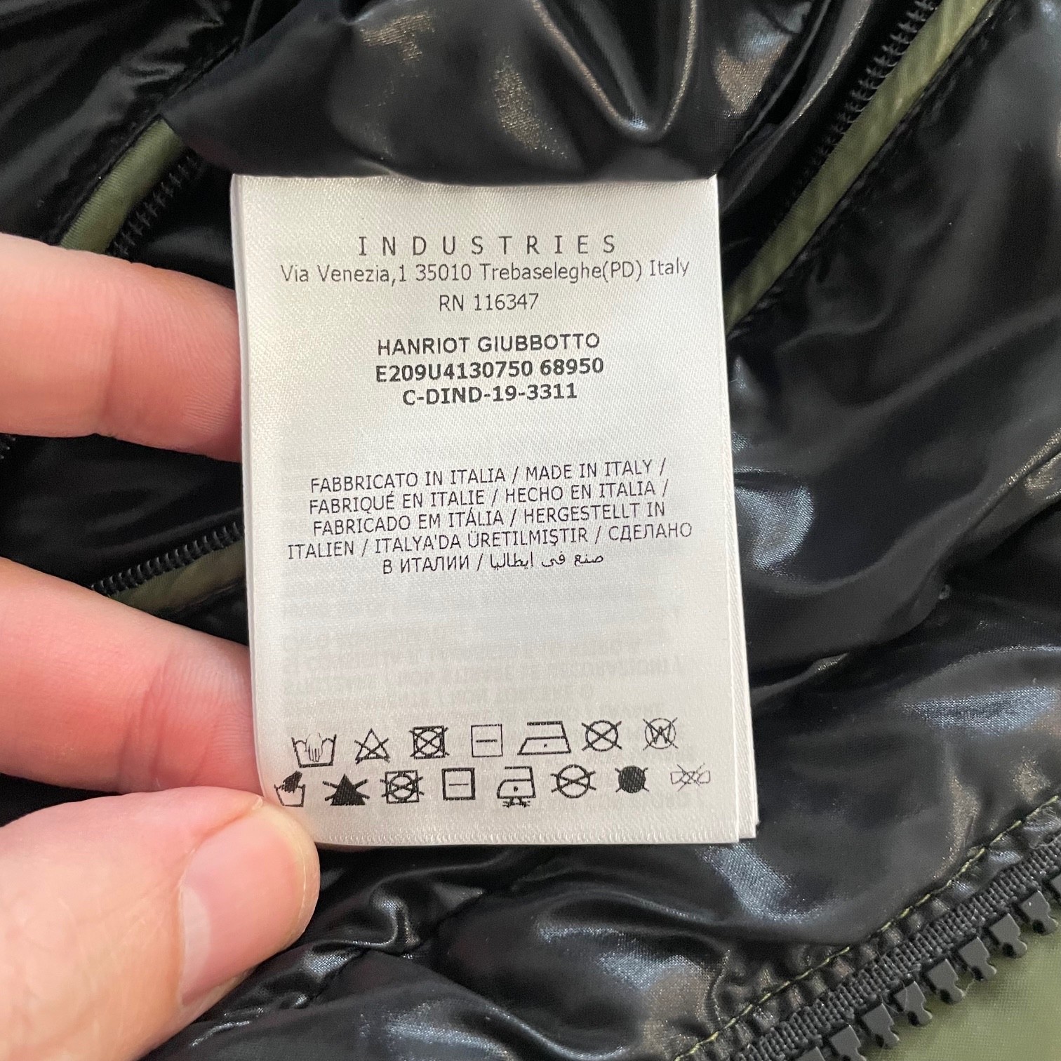 MONCLER X FRAGMENT Hanriot Down Puffer Jacket 100percent Authentic RARE Size 3 Genius image 7