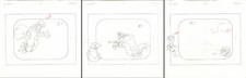 Turtles of (TMNT) - 3 Original Production Drawings