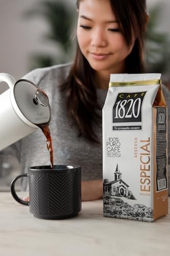 Café 1820 Special Reserve Premium Costa Rican Ground Coffee 12 Oz Pack