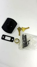 Schlage B60 Single Cylinder Deadbolt Greenwich Trim Matte Black B60NGRW622