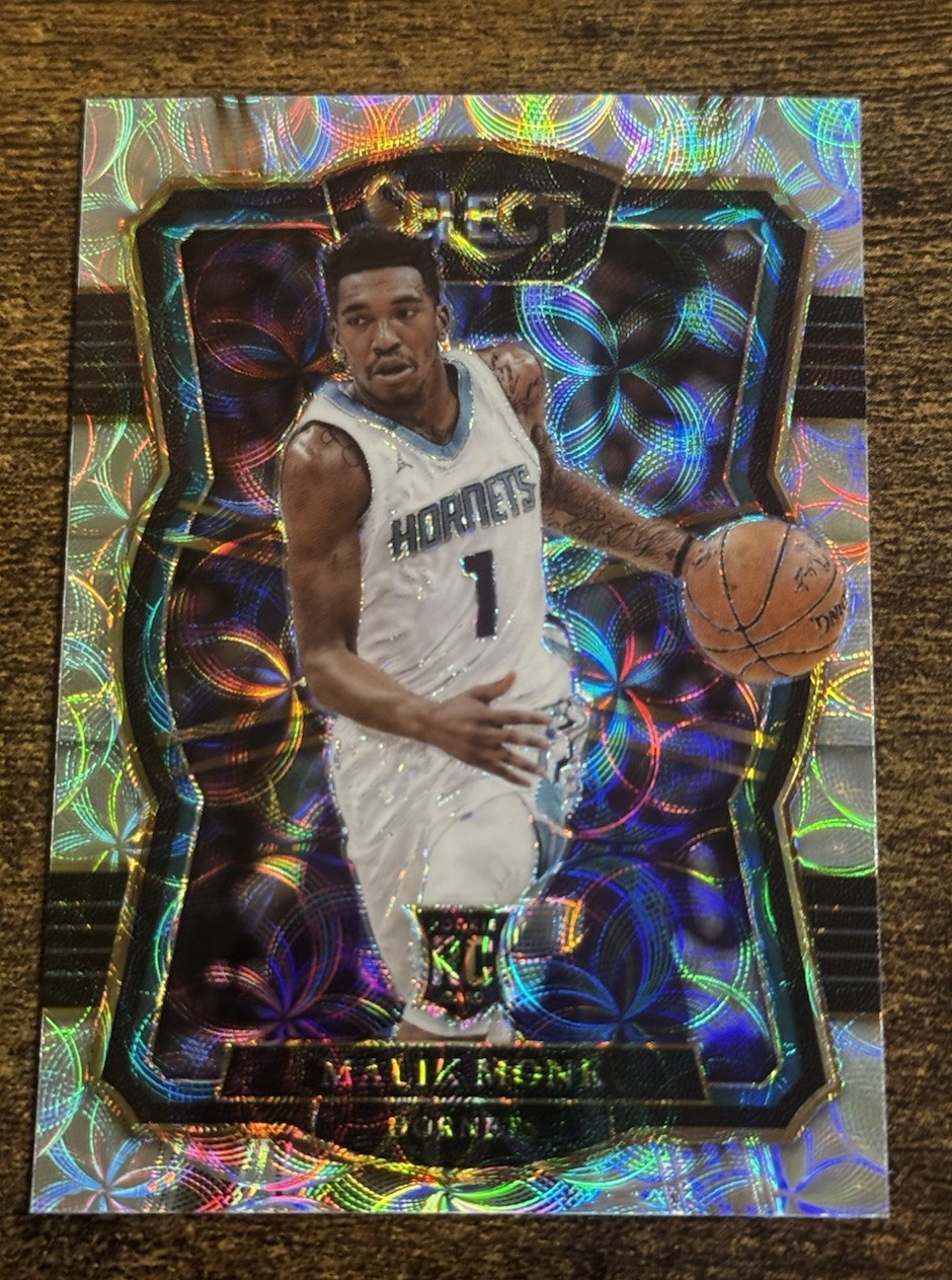 2017-18 Panini Select Premier Level Scope Prizm Malik Monk #142 Rookie RC SSP