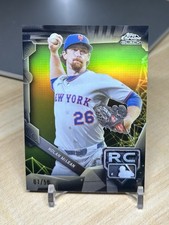 2026 Topps Chrome Black NOLAN MCLEAN RC VARIATION GOLD REFRACTOR # 01/50 SP Mets