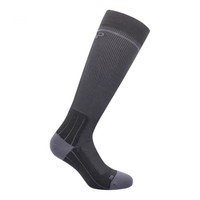 Trekking Socken Wool Long 36/38 Schwarz-Titanium Cmp, Wander Socken, Merinowolle