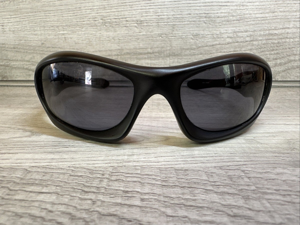 Vintage Oakley Monster Dog Sunglasses Black w/ Black Lenses