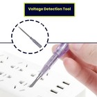 2 x Electrical Mains Voltage Tester Electricians Insulated Screwdriver 100-250V