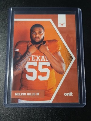 #B-50 - Melvin Hills III - Onit University of Texas Football 2025 - Base