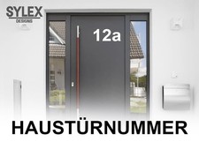 Hausnummer Aufkleber 1x Sticker Hausnummer, Zahlen, Abfalltonne 10/15/20/25cm