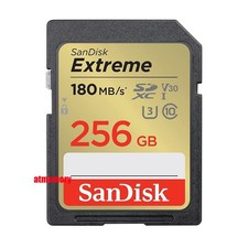 Sandisk Extreme 256GB SD SDXC Memory Card UHS-I Class10 V30 U3 4K