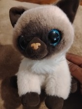 Pets Alive Smitten Kittens Siamese Cat Mooloo Interactive Plush Works