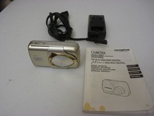 Olympus Stylus 410 Digital Camera 4.0MP 2 Batteries, Charger   No xD Card