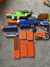 Nerf Bundle Of 3 Plus Extras