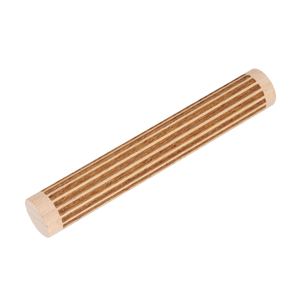 Rodillo de madera 10 cm líneas rectas patrón rodillos herramientas de cerámica de madera 1 pieza