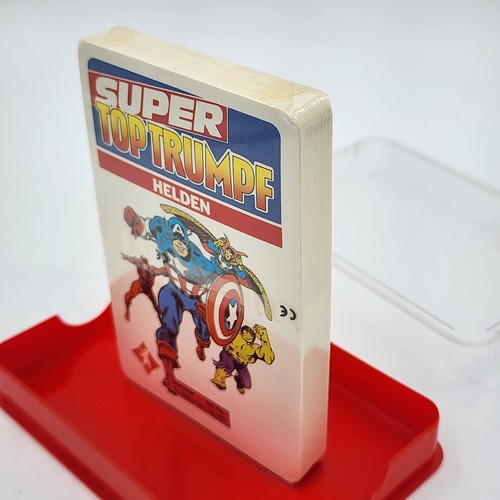 Waddington’s Super Top Trumps Marvel Super Heroes 1988 (German) *sealed - Picture 7 of 8
