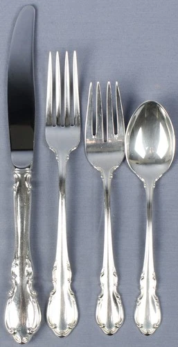 Legato by Towle 4 Piece Sterling Silver Flatware Place Setting