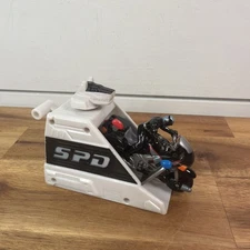 Power Ranger Black Ranger 2004 Bandai Motorcycle S.P.D.  Rev N Race Ships Fast!