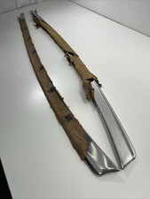 NOS 1956 Chevrolet 210 4 Dr Wagon & Sdn. L&R Quarter Moldings 3759617 18    o9