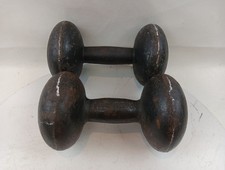 RARE! Vintage Weider Bunhead Dumbbells 25Lb x...