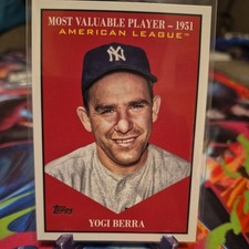 2025 Topps Update 1951 MVP Yogi Berra #MV-40 Insert 