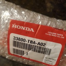 GENUINE 16-21 Honda Civic front right side marker lamp with socket and pigtail