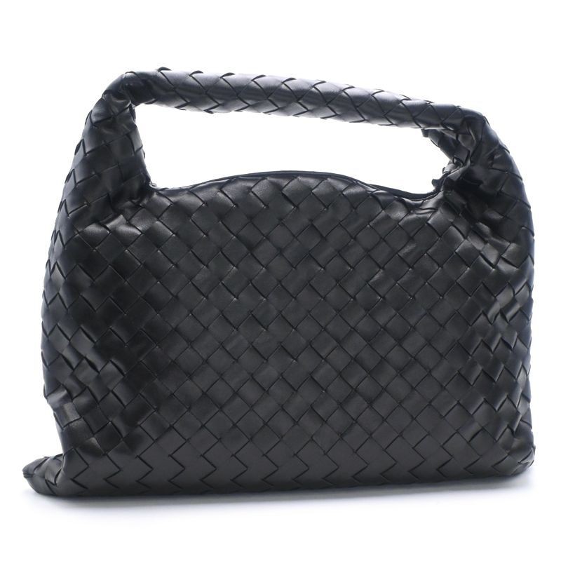 Bottega Veneta Hop Small 796262V3IV11019 Calf Leather Intrecciato Shoulder Bag 9