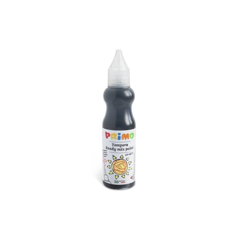 Tempera Brillante Bottiglia 50ml Nera
