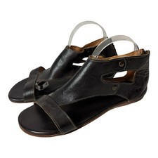 Bed Stu Soto Taupe/Tan/Black Rustic Sandal open toe Women's size 10