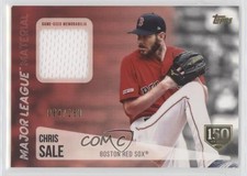 2019 Topps Update Major League Material 150th Anniversary 64/150 Chris Sale no9