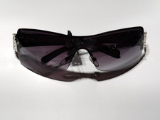 Smoke LENS Designer STYLE SUNGLASSES silver metal frames men's women's new