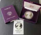 1986 S Proof $1 American Silver Eagle Dollar