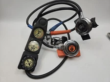 Ocean Dynamics Scuba Diving Regulator Set With Accessories Read