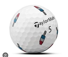 Taylormade TP5 Pix Rocket Pop Rare New Golf Balls 3 